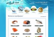 Корпоративный сайт для морских деликатесов
